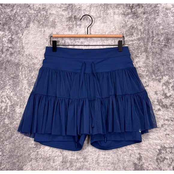 POPFLEX Pants - Popflex Pirouette Skort Sapphire Blue XL Womens